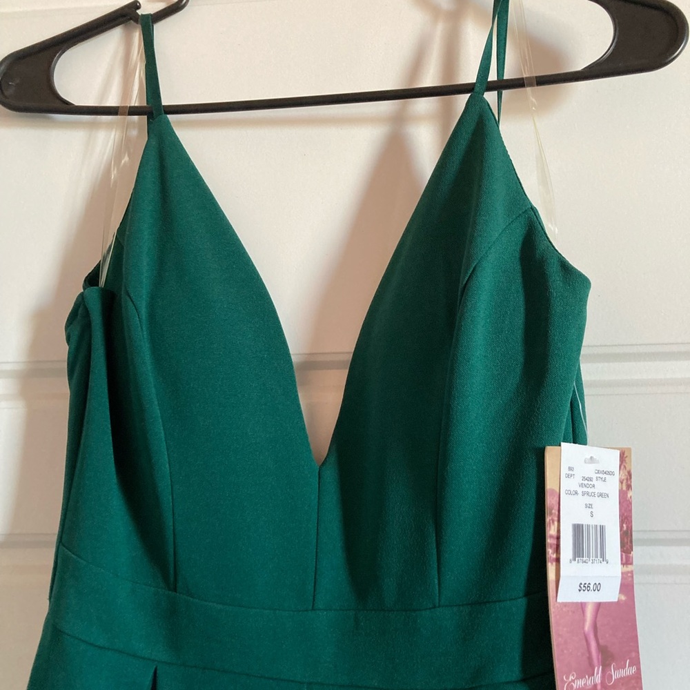 Emerald green jumpsuit - never worn